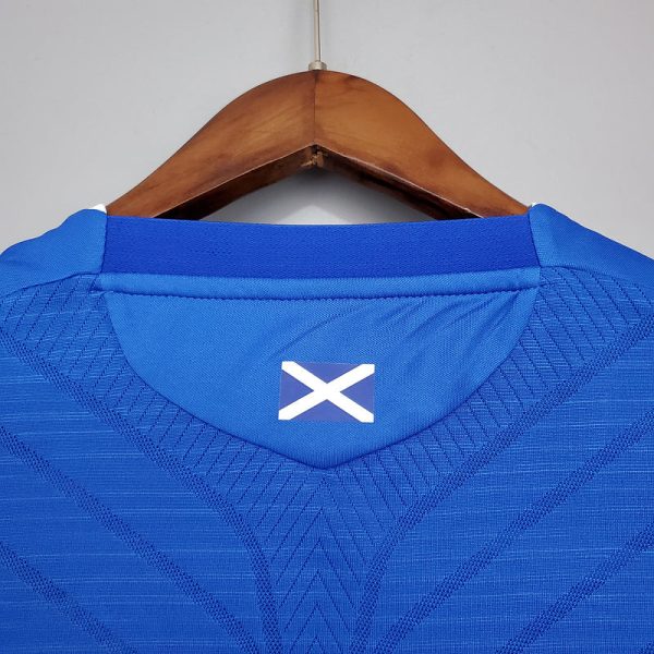 2008-2009 Rangers Home retro shirt - Image 5