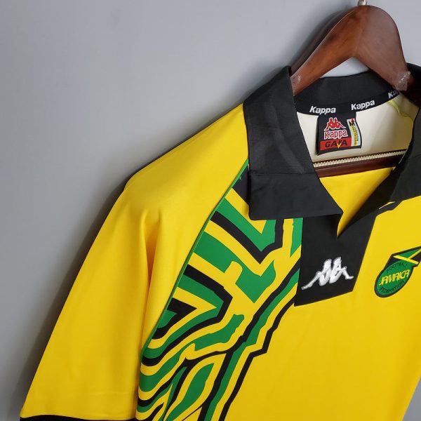 1998 Jamaica Away kit yellow - Image 3