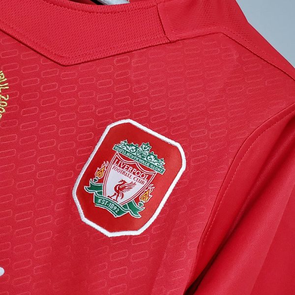 2004-2005 Liverpool away Champions League retro kit - Image 9