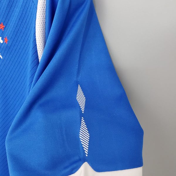 2008-2009 Rangers Home retro shirt - Image 7