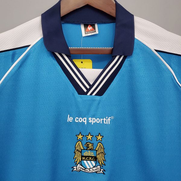 1999-2001 Manchester City Home kit - Image 5