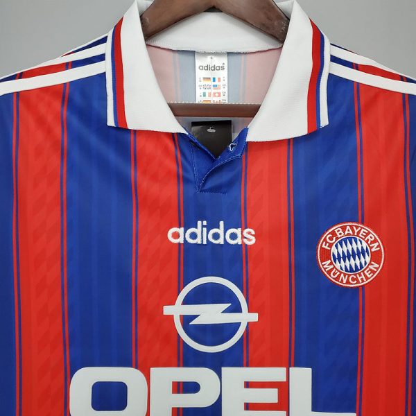 1995-1997 Bayern Munich Home retro shirt - Image 7
