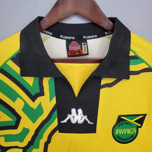 1998 Jamaica Away kit yellow - Image 5