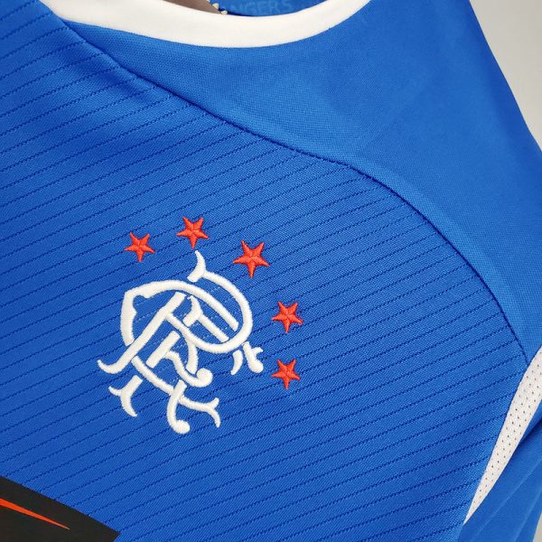 2008-2009 Rangers Home retro shirt - Image 8