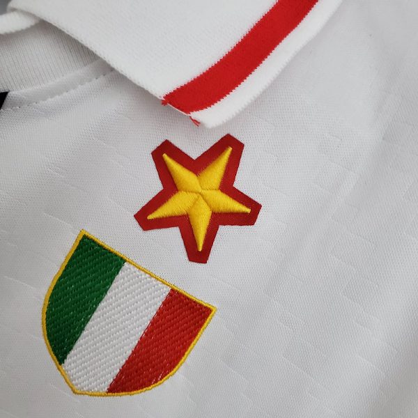 1995-1997 AC Milan Away retro shirt - Image 7