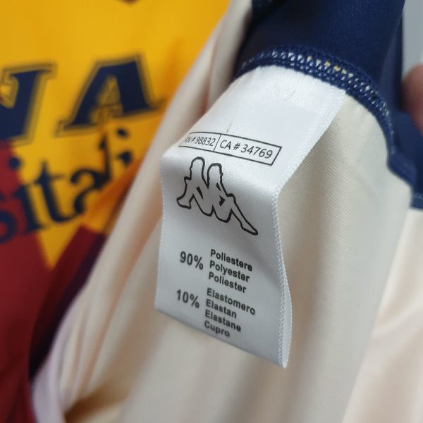 2000-2001 AS Roma Home kit - Image 6