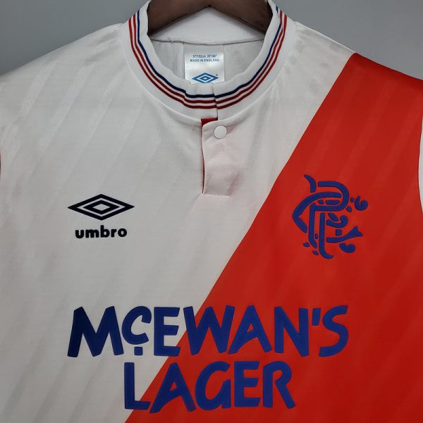 1987/88 Rangers away  kit - Image 7