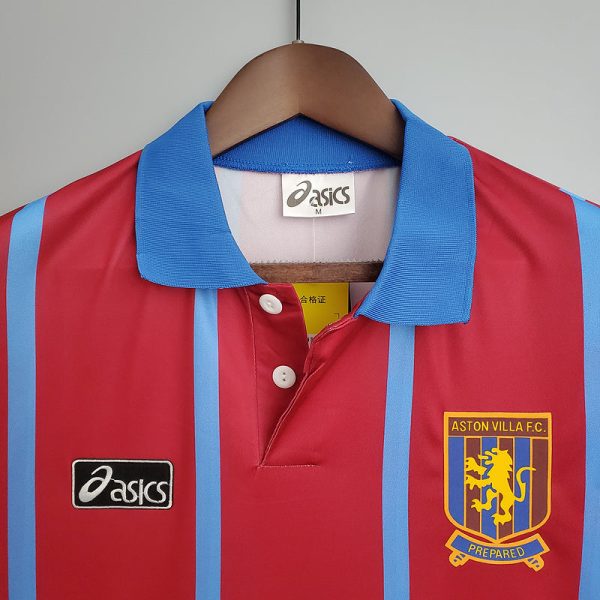 1993-1995 Aston Villa home retro shirt - Image 8