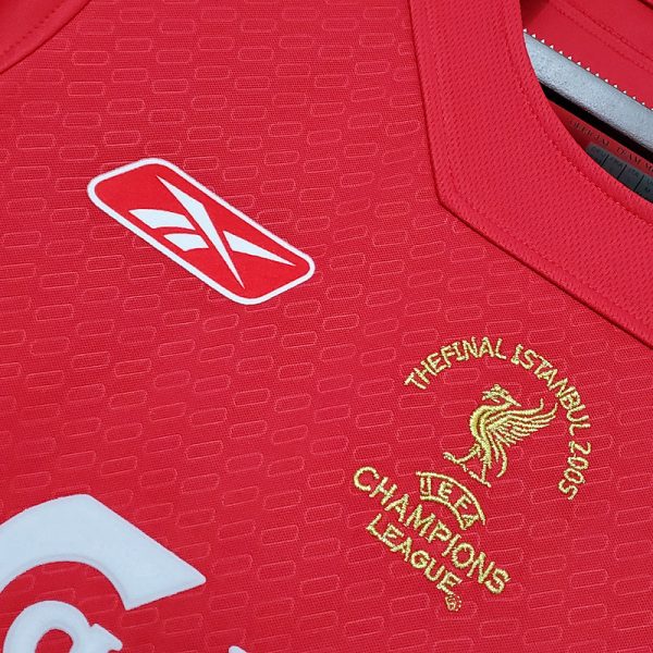 2004-2005 Liverpool away Champions League retro kit - Image 5