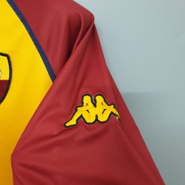 2000-2001 AS Roma Home kit - Image 7
