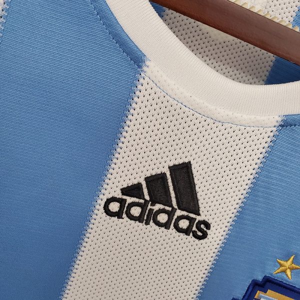 2010 Argentina Home retro shirt - Image 7