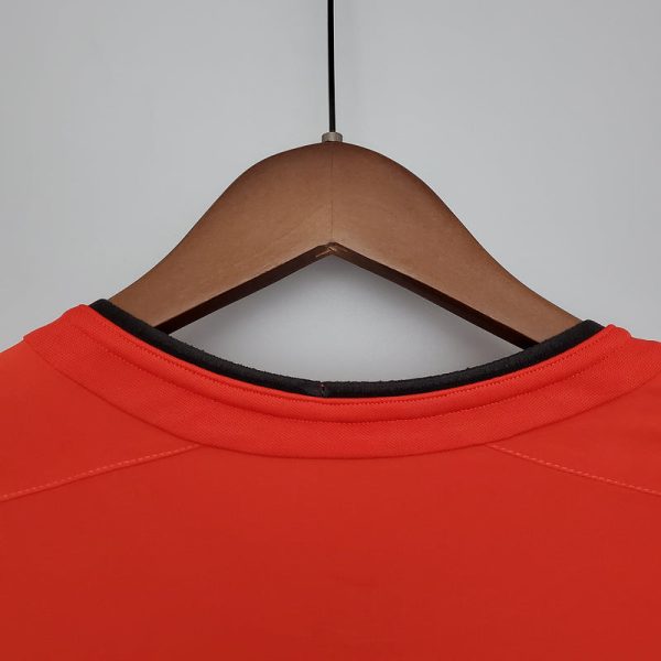 2002-2004 Man United Home long sleeve retro shirt - Image 8
