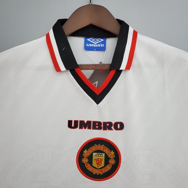 1996-1997 Man United Away retro shirt - Image 8