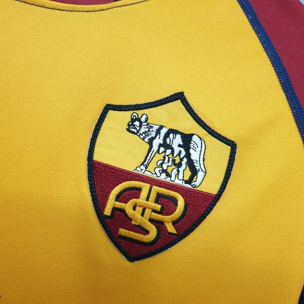 2000-2001 AS Roma Home kit - Image 8