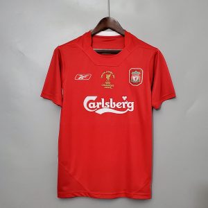 2004-2005 Liverpool away Champions League retro kit