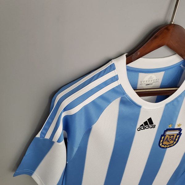 2010 Argentina Home retro shirt - Image 8