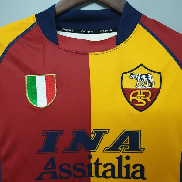 2000-2001 AS Roma Home kit - Image 10