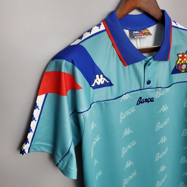 1992-1995 Barca away retro kit - Image 2