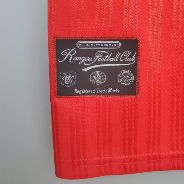 1995-1996 Rangers away retro kit - Image 2