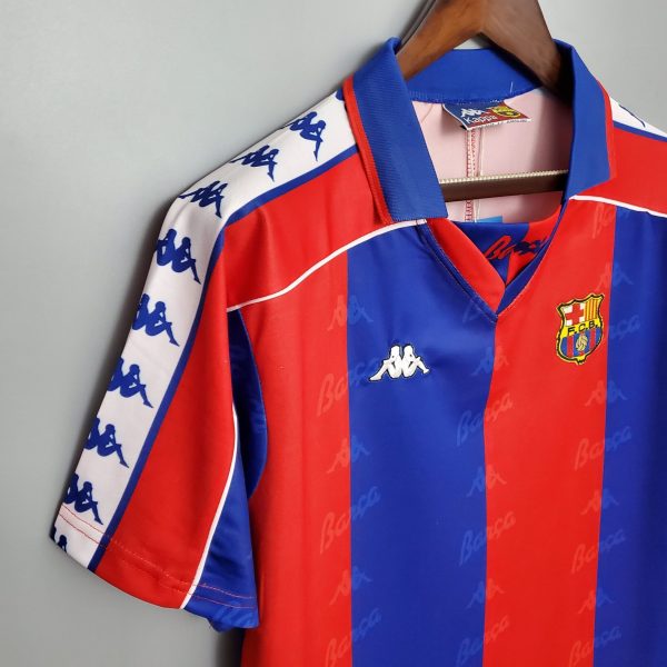 1992-1995 FC Barcelona home retro kit - Image 4