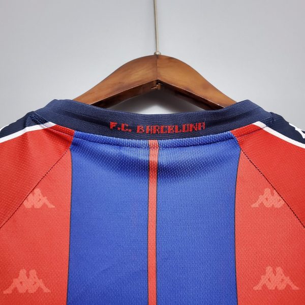 1997-1998 FC Barcelona Home retro kit - Image 4