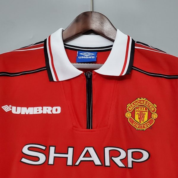 1998-1999 Man United retro kit – Long sleeve - Image 6