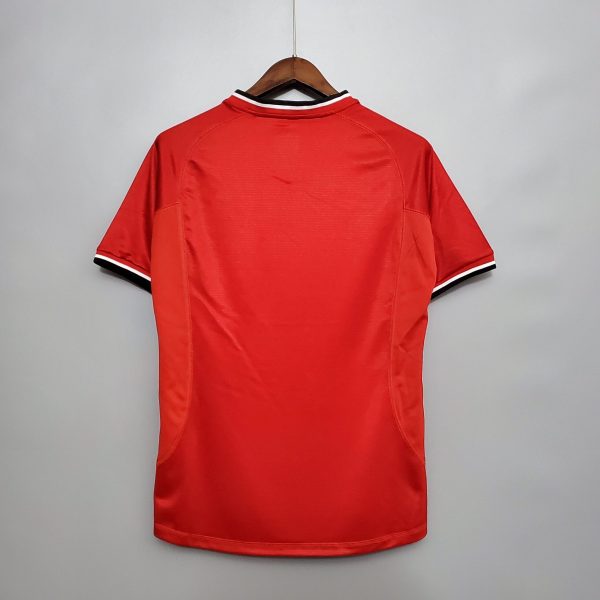 2000-2001 Man United Home kit - Image 2