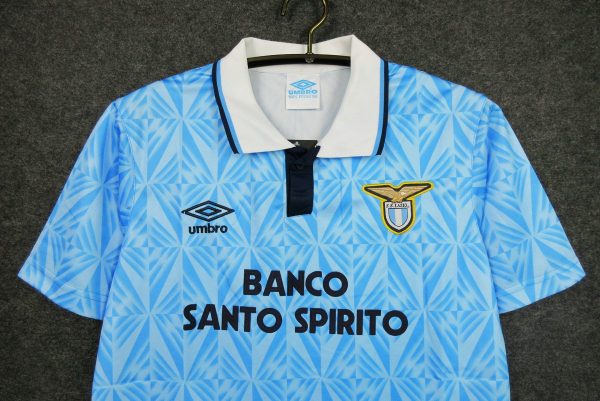 1991-1992 Lazio Home retro kit - Image 2