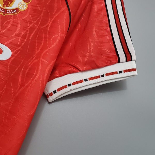1990-1992 Manchester United Home kit - Image 4