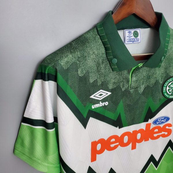 1991-1992 Celtic Home retro kit - Image 4