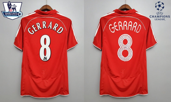 2006-2007 Liverpool Home kit - Image 3