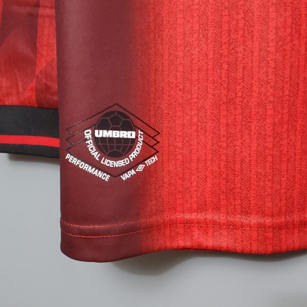 1996-1997 Man United home retro kit long sleeve - Image 5