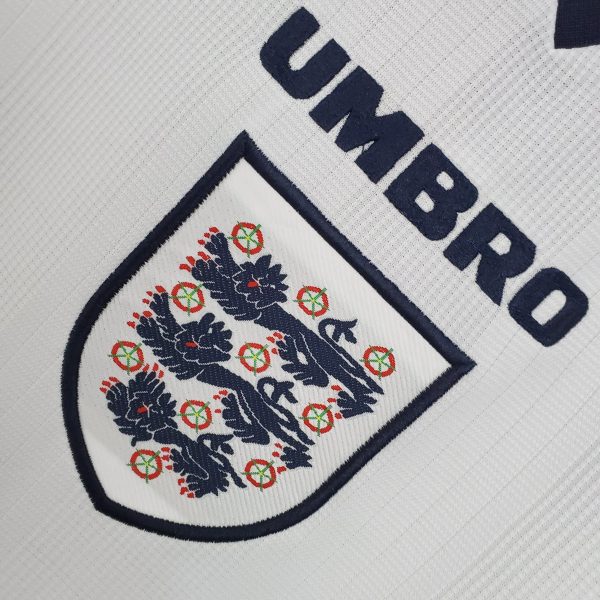 1996 England Home retro kit - Image 3
