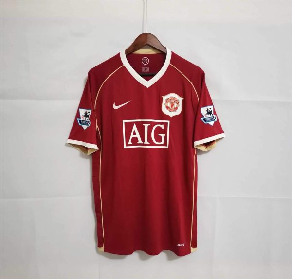 2006-2007 Man United Home kit - Image 7